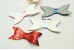 Flat Glitter Bow, L, 10.5 cm, Pack of 2